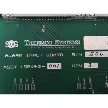 SVG Thermco 621386-01 Alarm Input Board